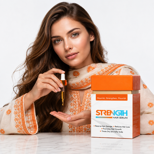 STRENGTH: Hair Serum – Reduce Hair Fall & Strengthen Roots
